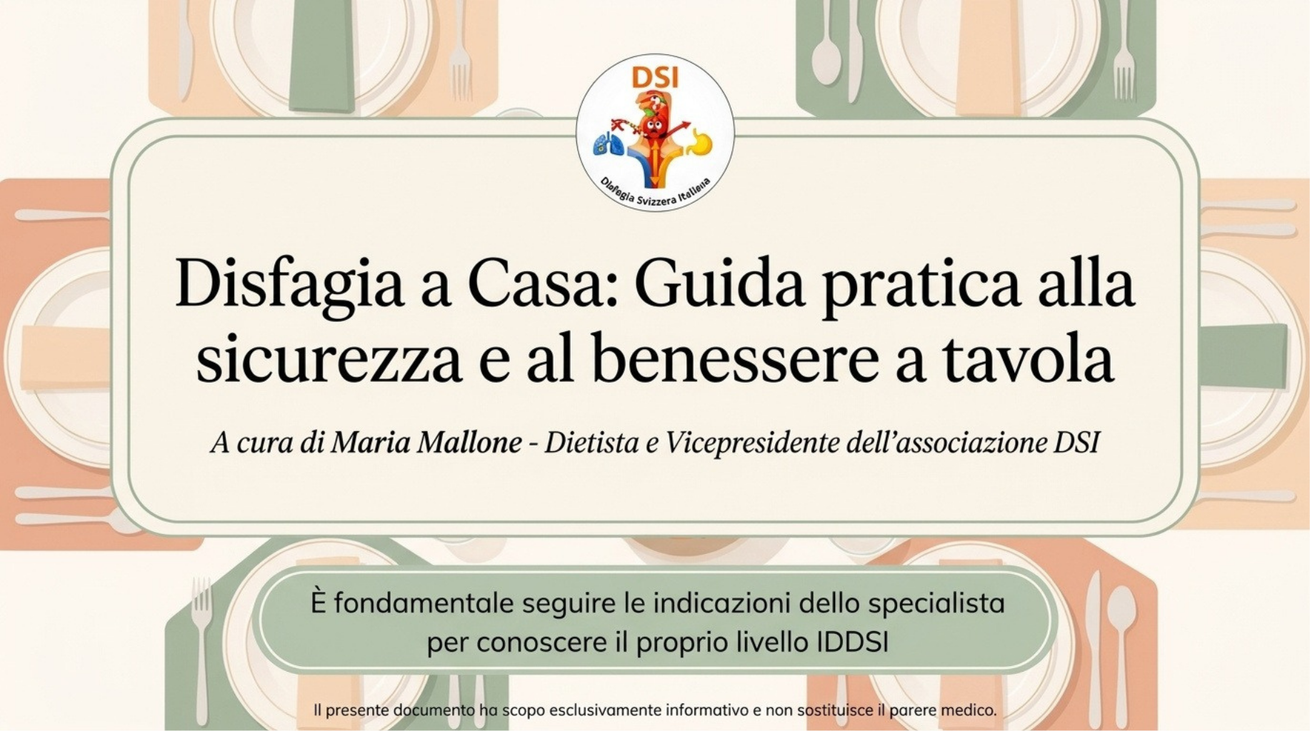 Disfagia a Casa - Guida Pratica